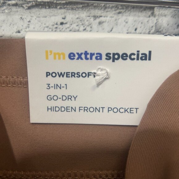 EUC Old Navy "High Rise Powersoft 3 in 1 Shorts Size XL - Picture 9 of 14